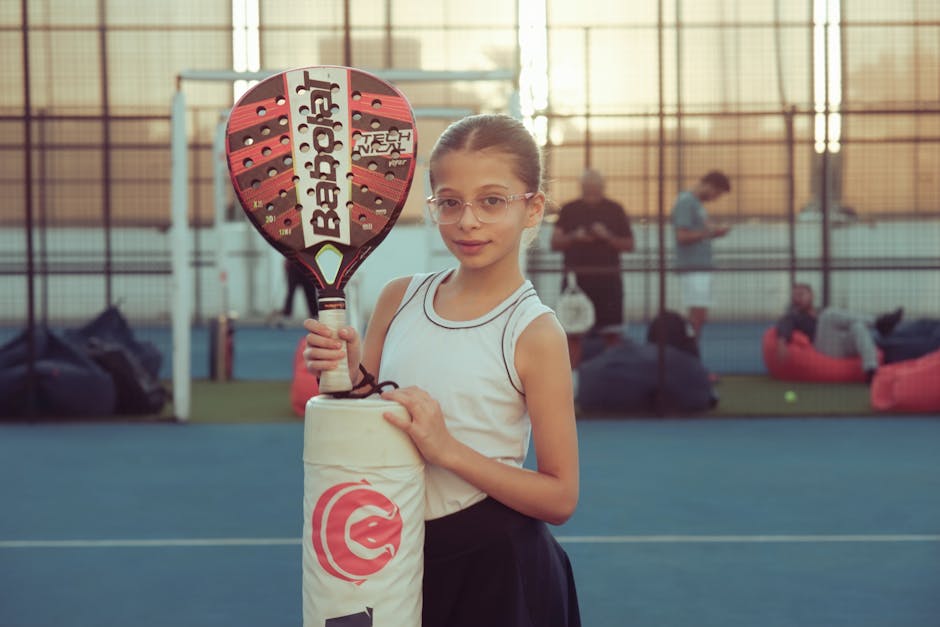 Junior players beginning their opening drills